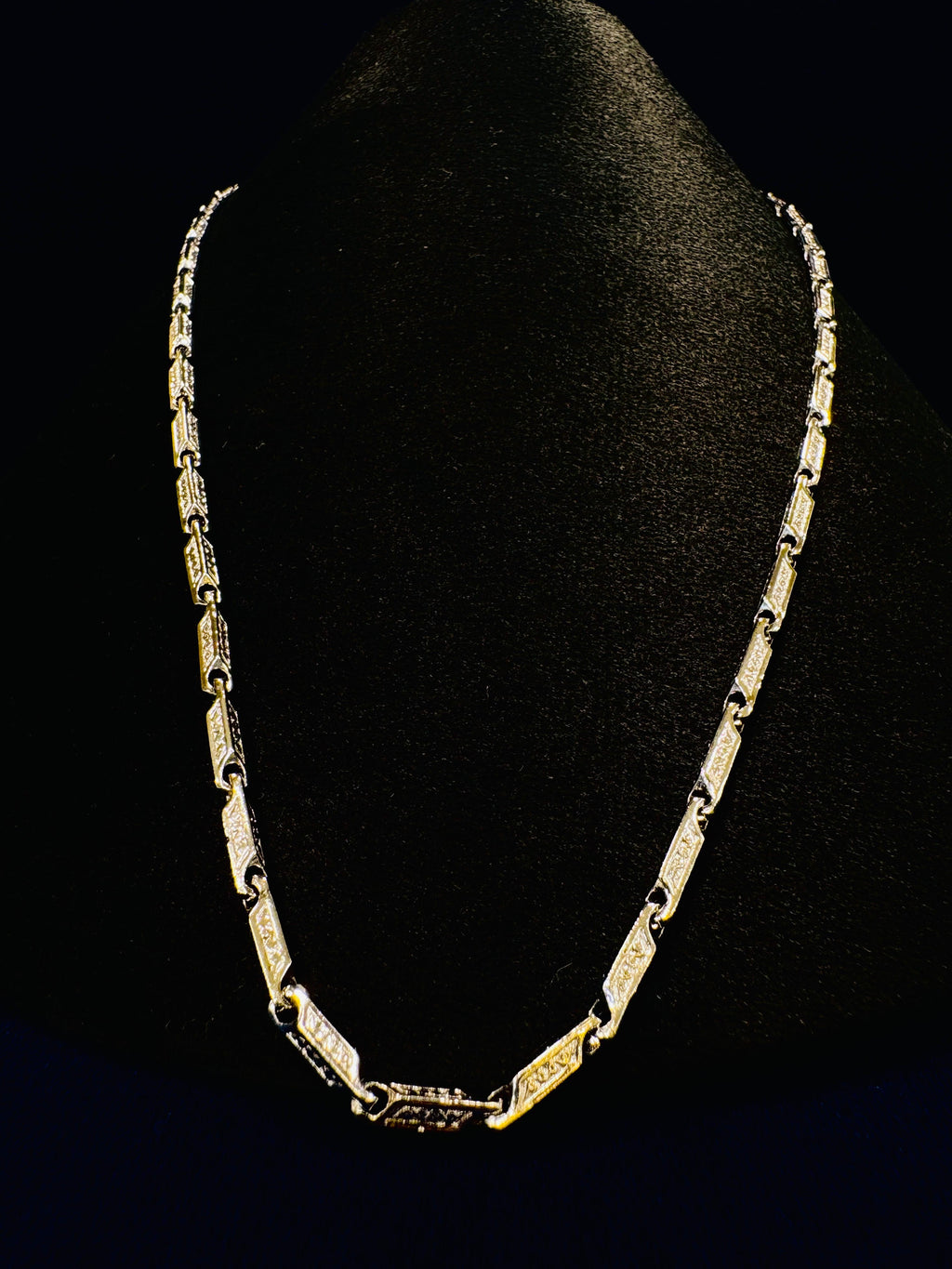 Men’s  Silver Boxy Link Chain