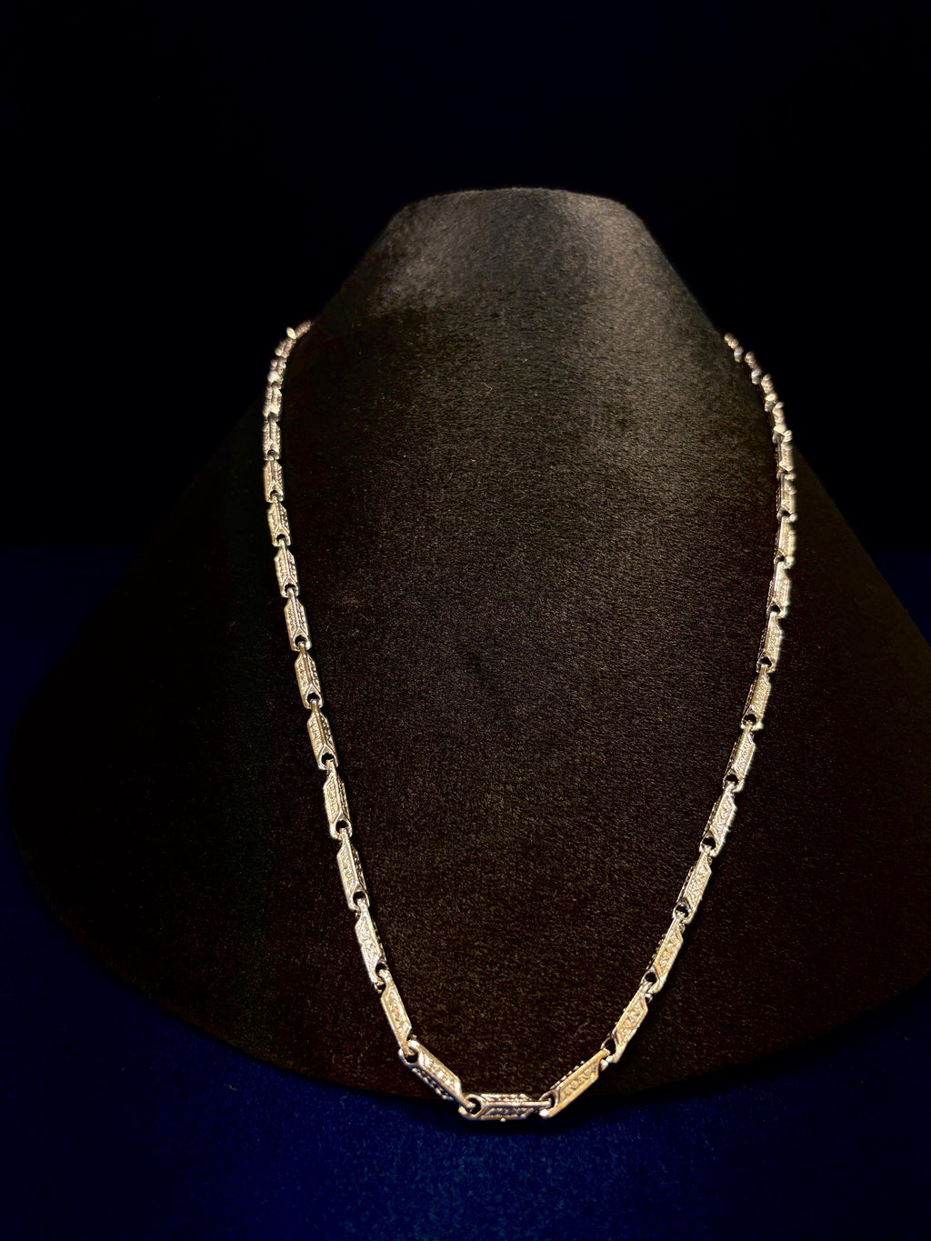 Men’s  Silver Boxy Link Chain