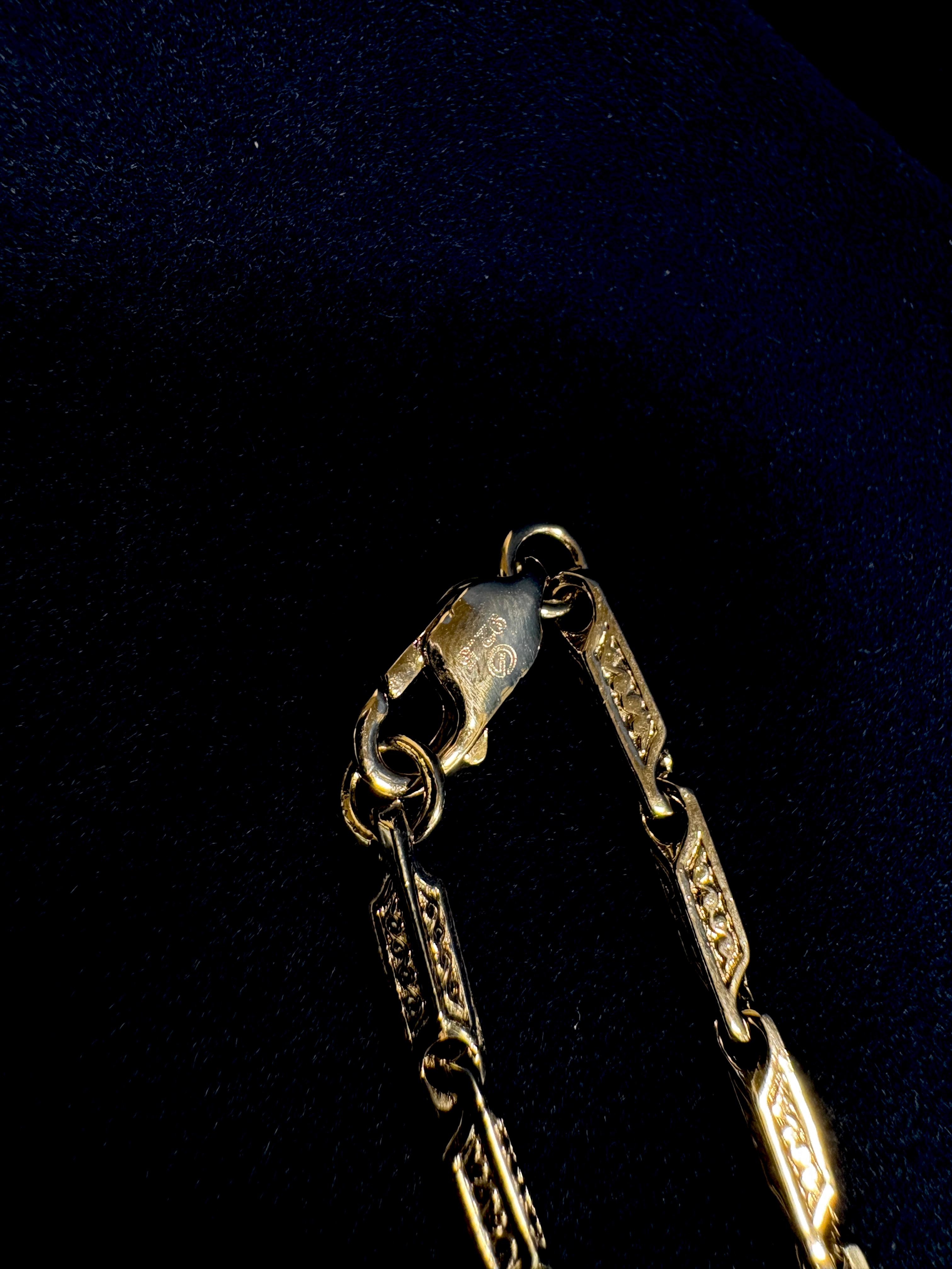 Men’s  Silver Boxy Link Chain