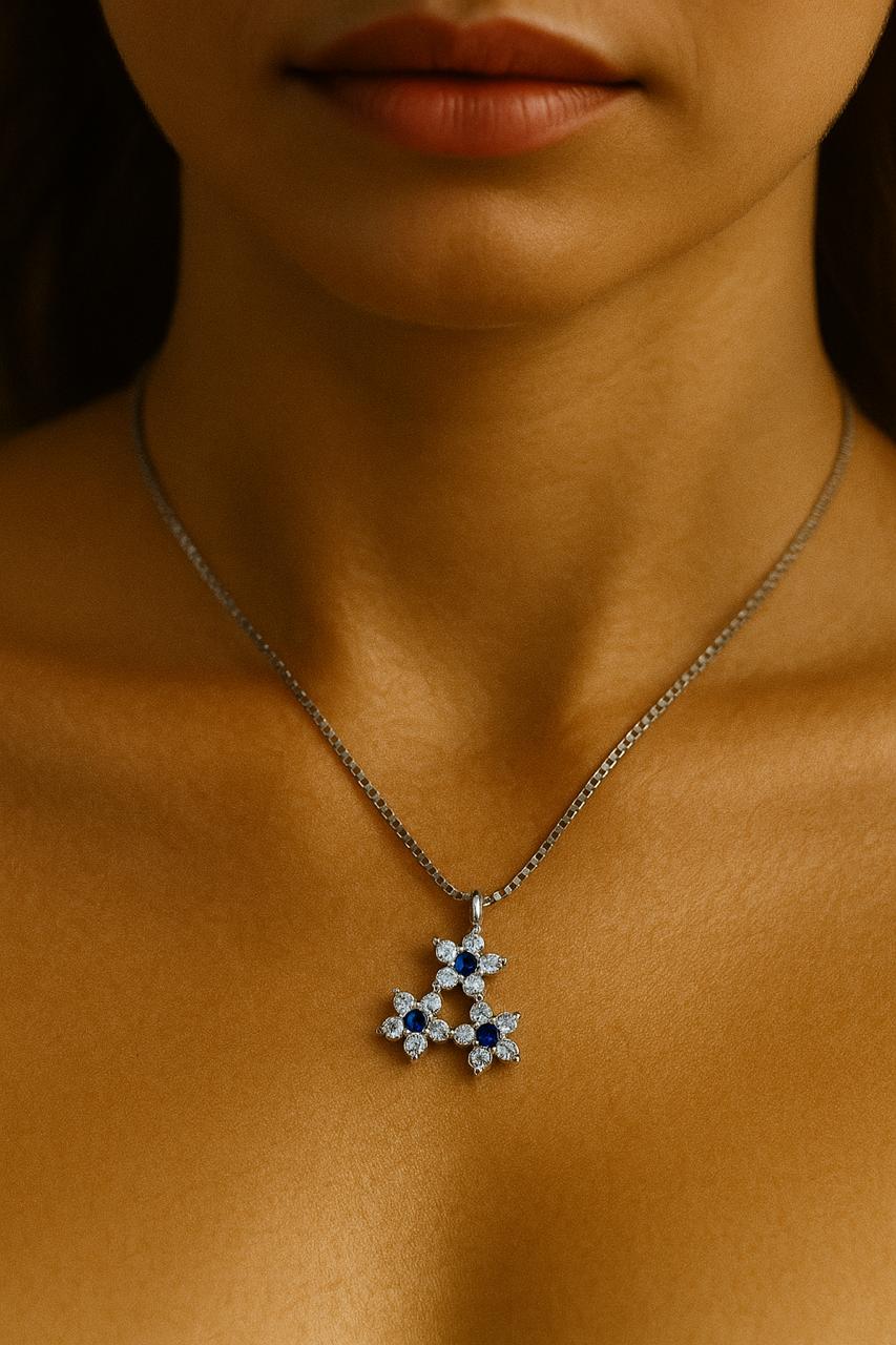 Blue Bloom Harmony Pendant