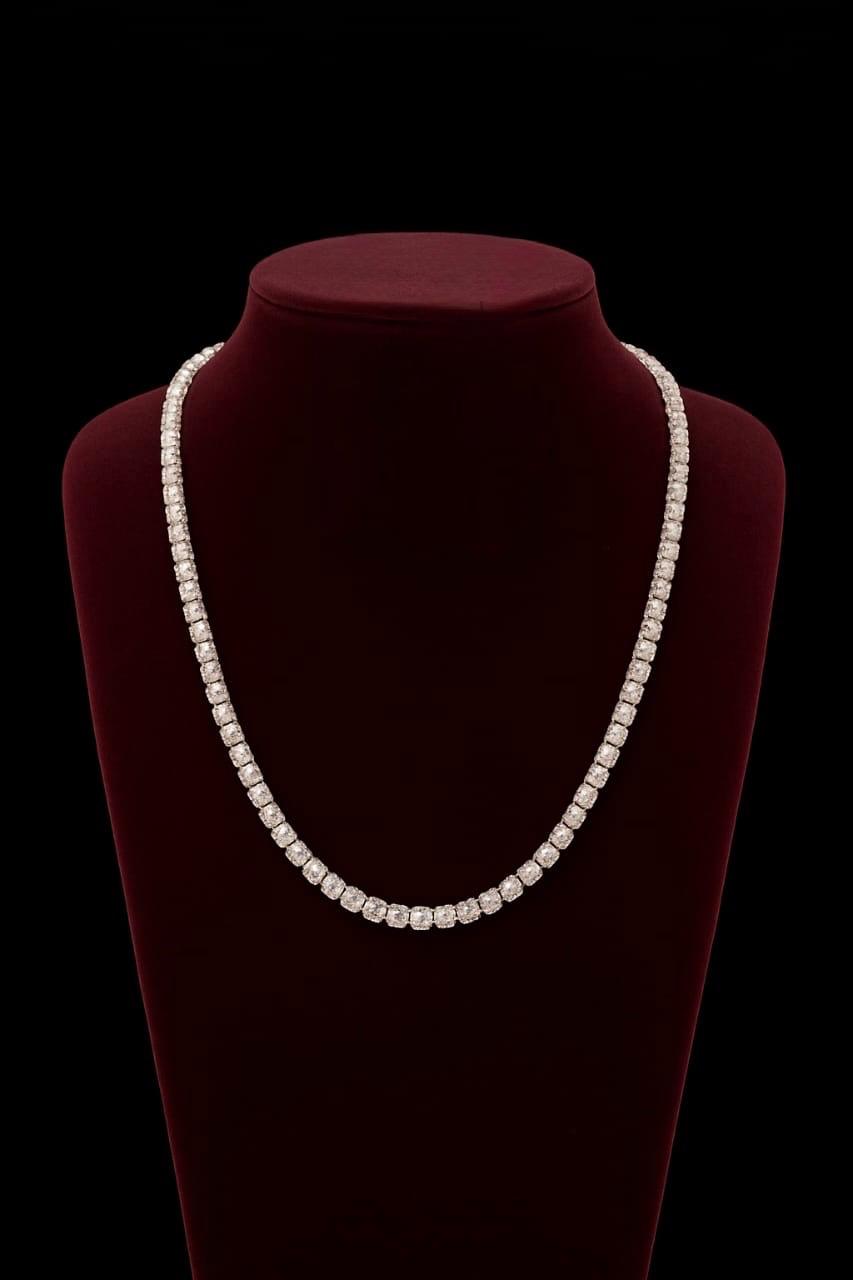 Eternal Shine Silver Tennis chain