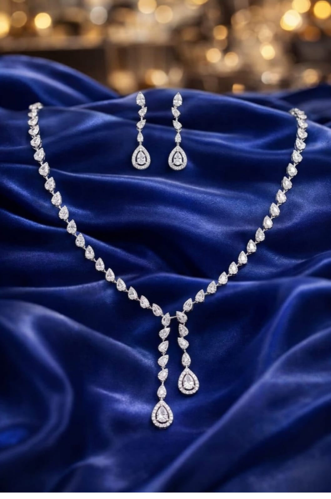 RSJ Diamond Dewdrop Set