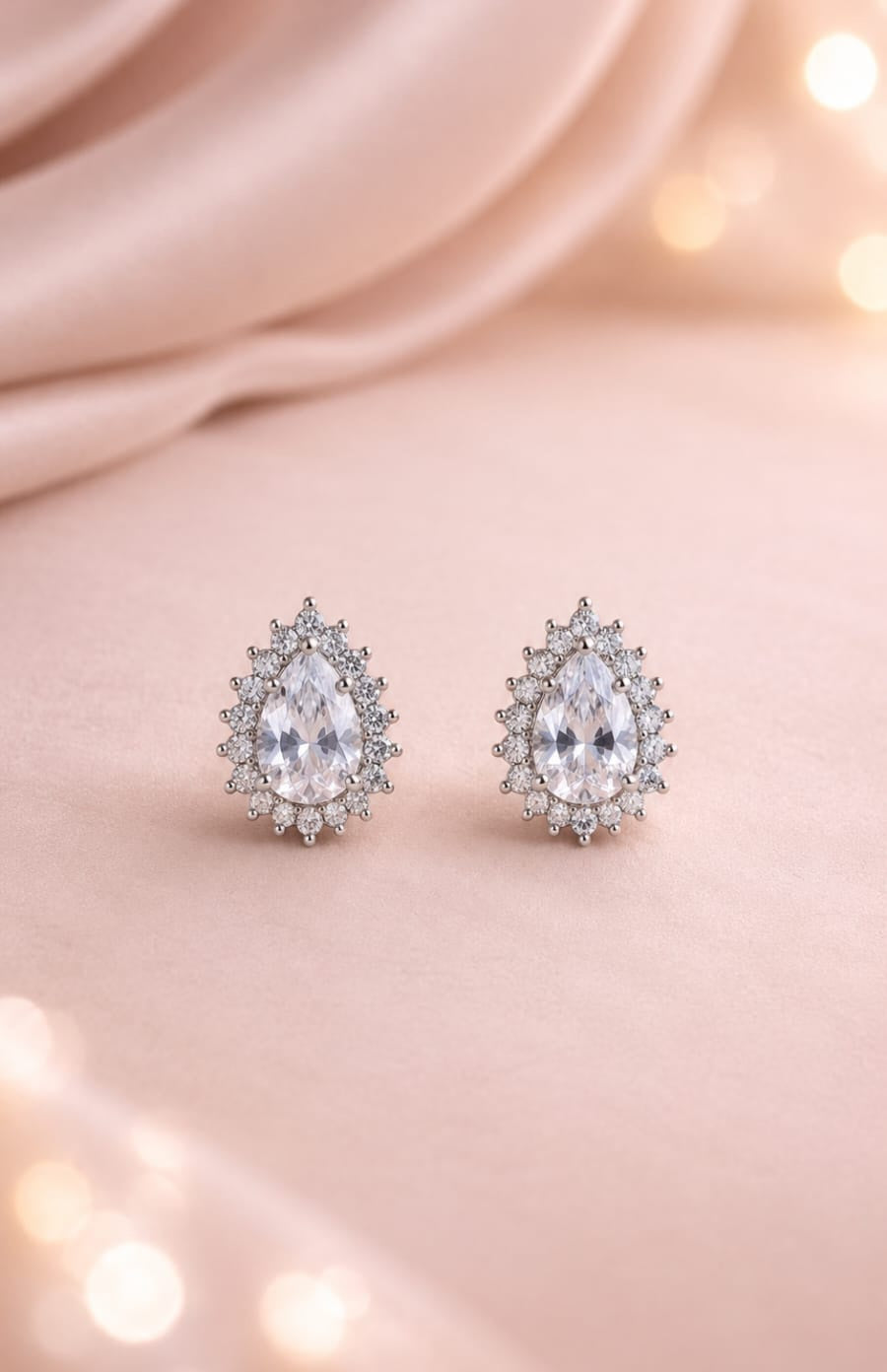 Crystal Bloom Silver Tops
