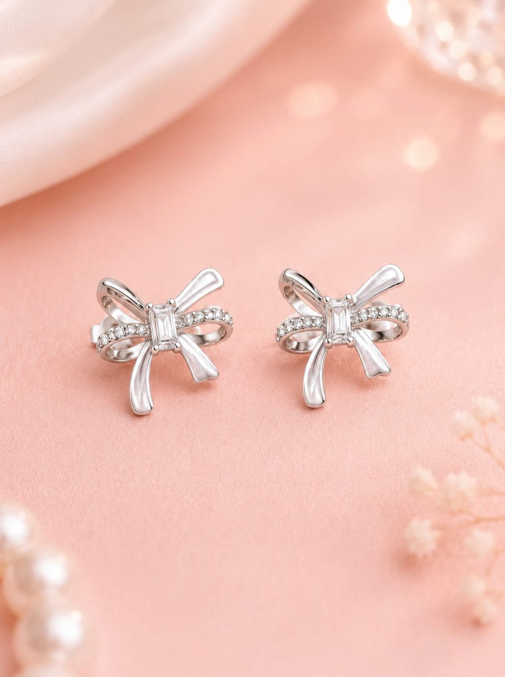Ribbon Spark Silver Tops