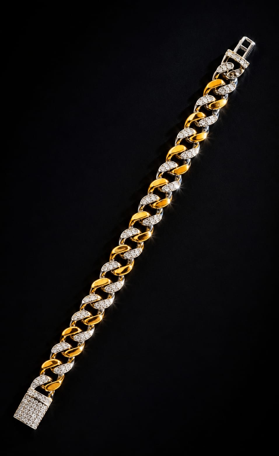 Rose Royale Cuban Bracelet