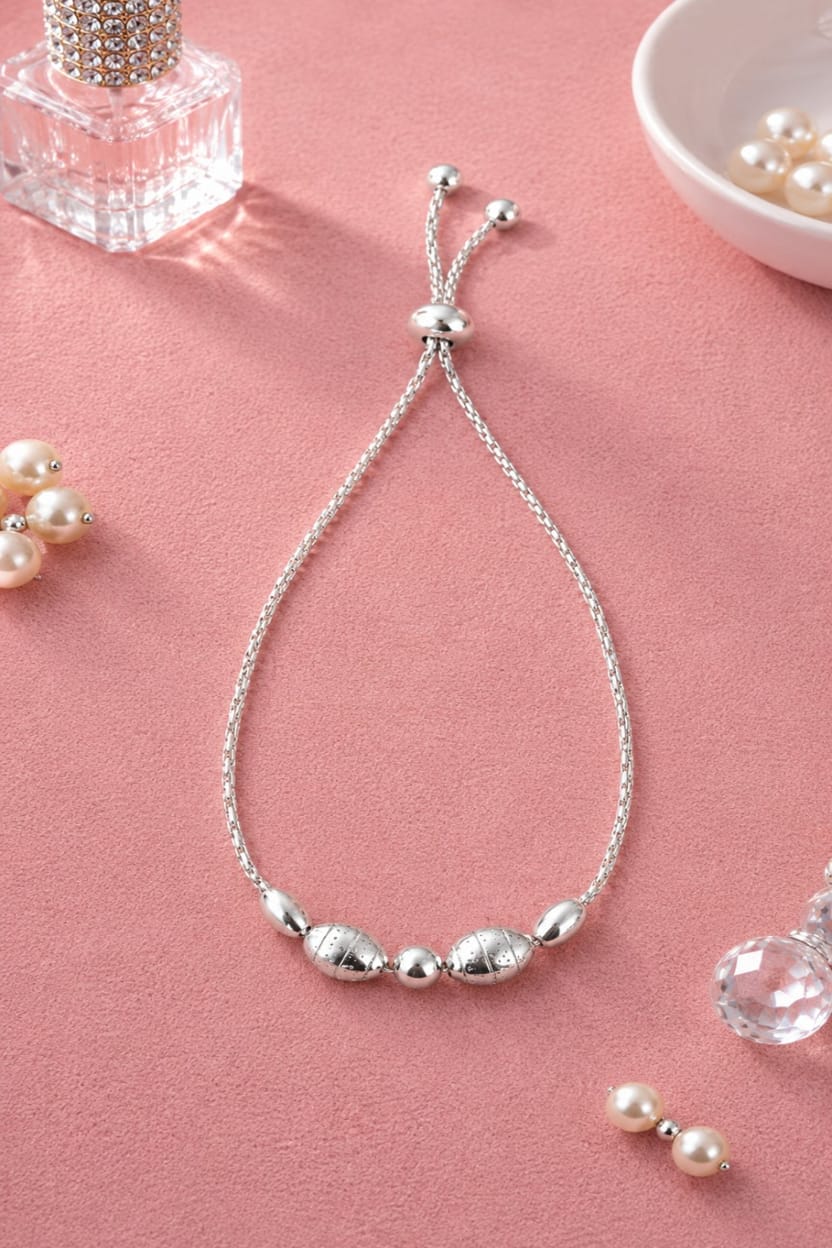 Nova Bead Sterling Bracelet