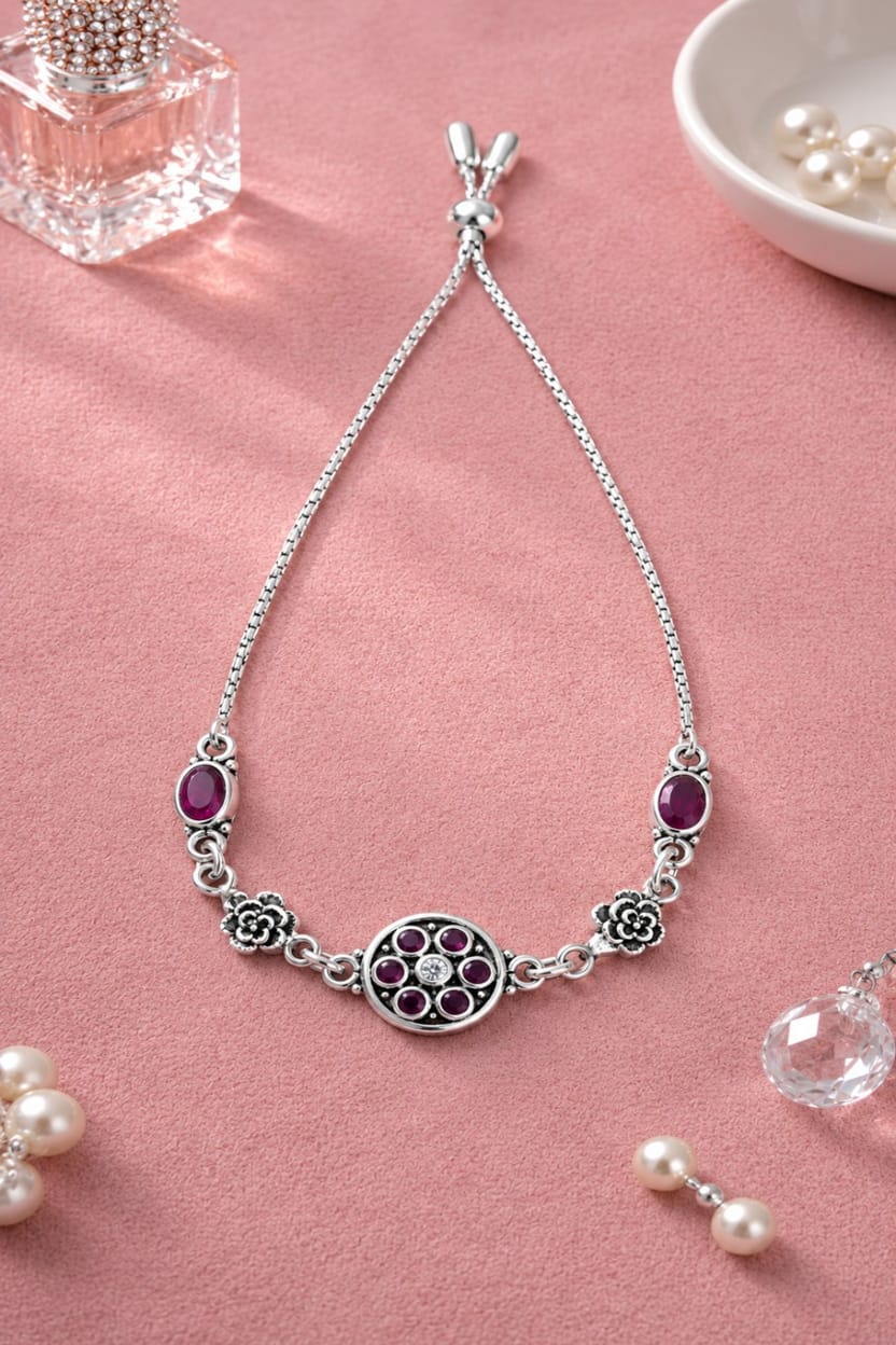 Ruby Aura Bracelet