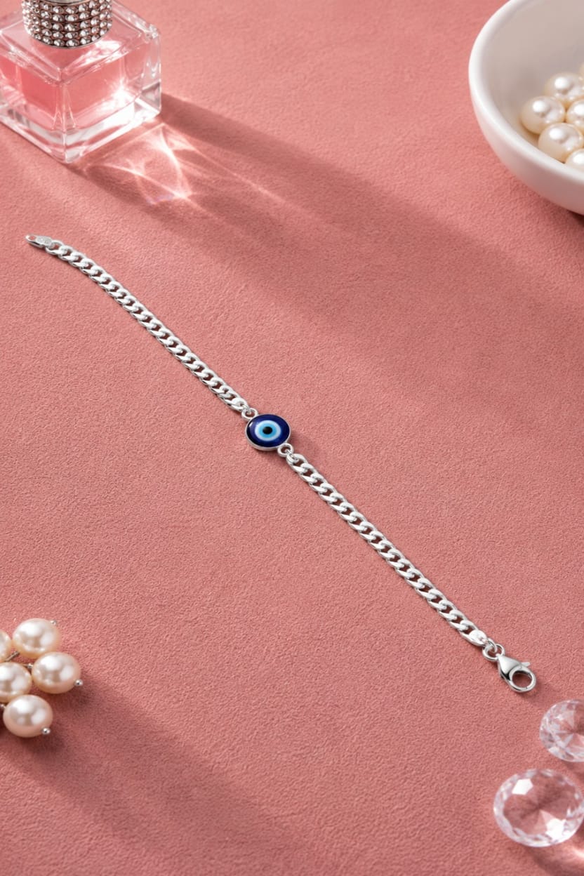 Evil Eye Cuban Bracelet