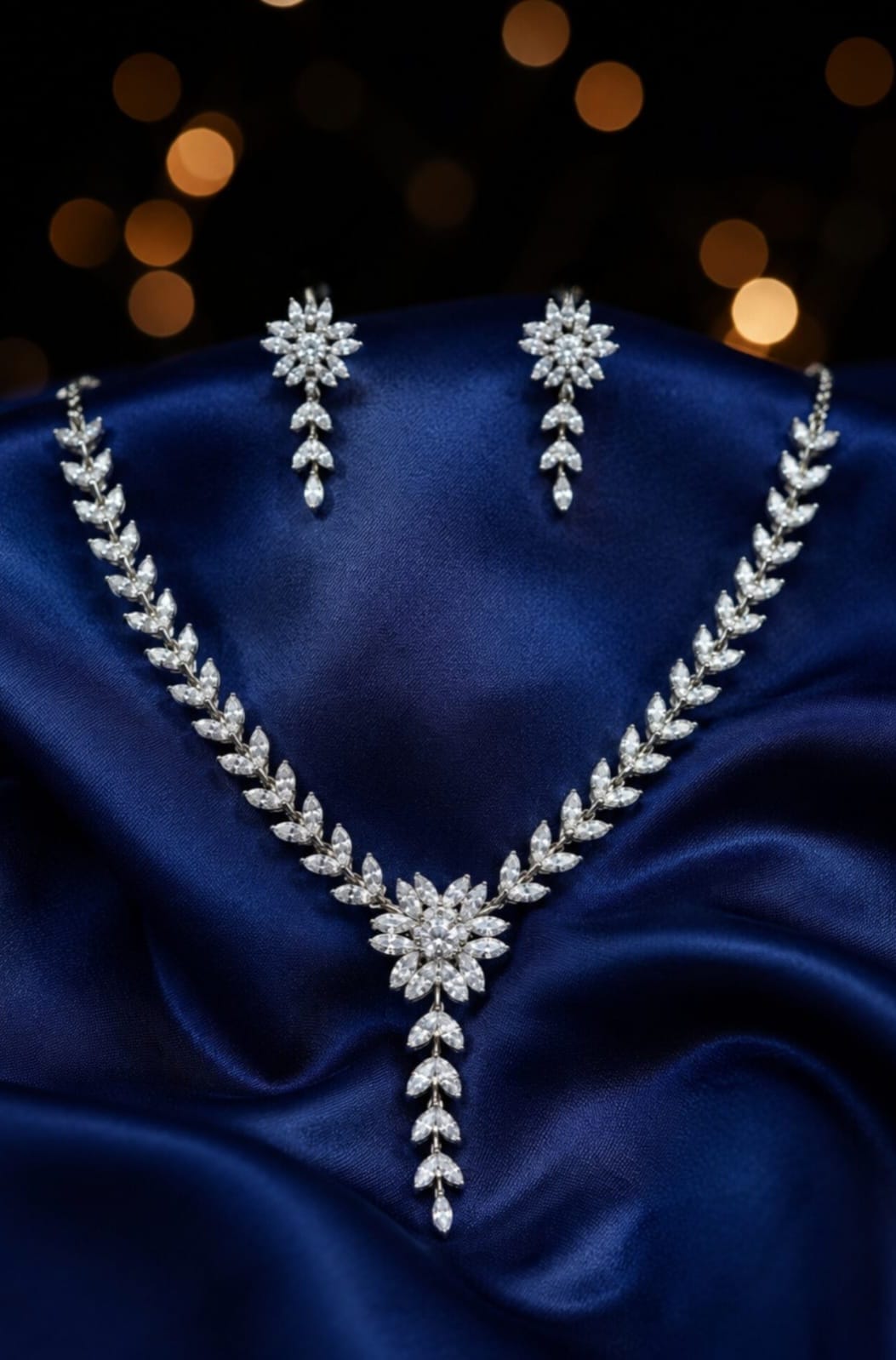 Diamond Dew Necklace Set