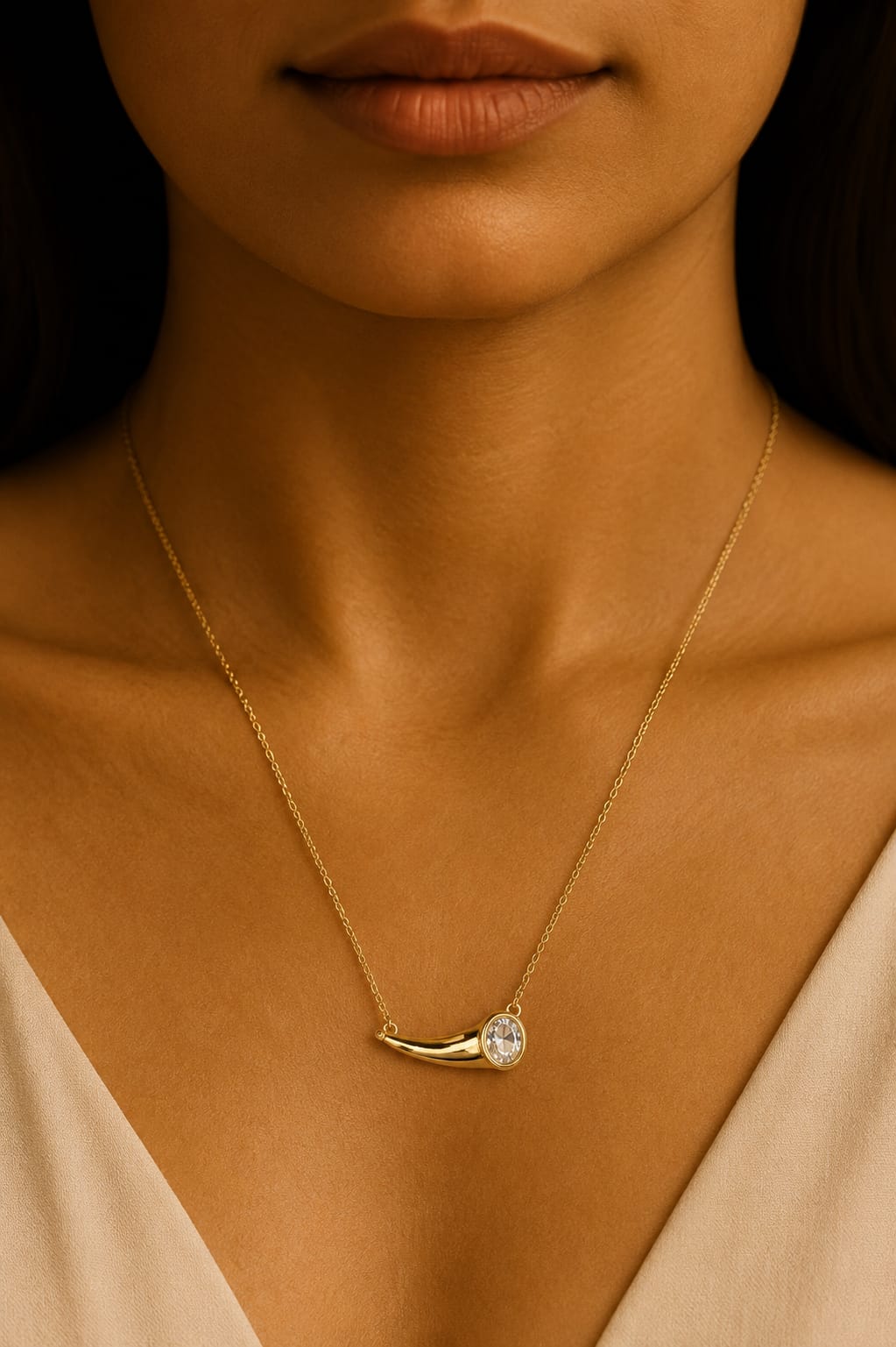 Golden Aura Pendant