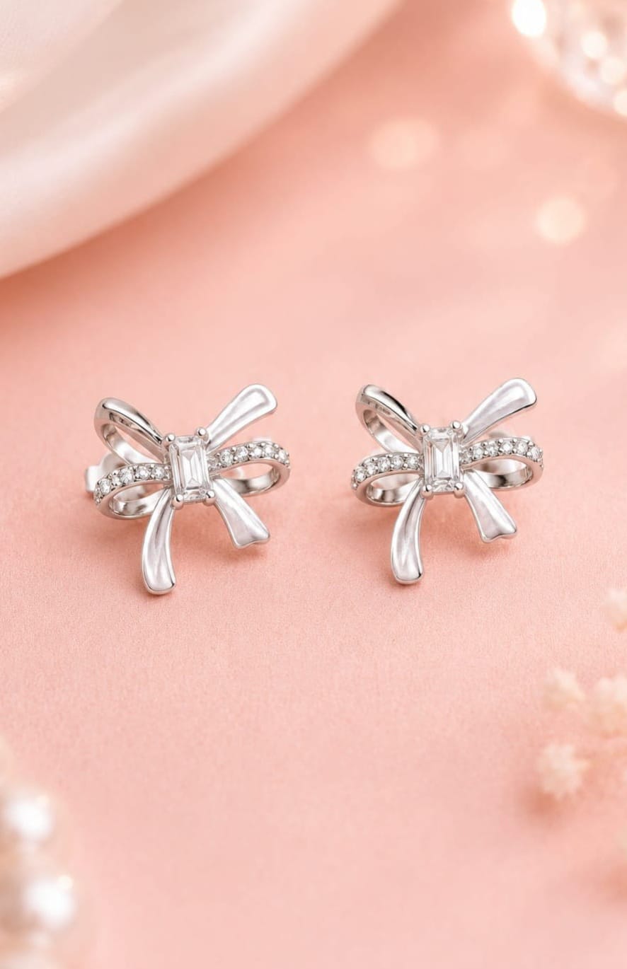 Ribbon Spark Silver Tops