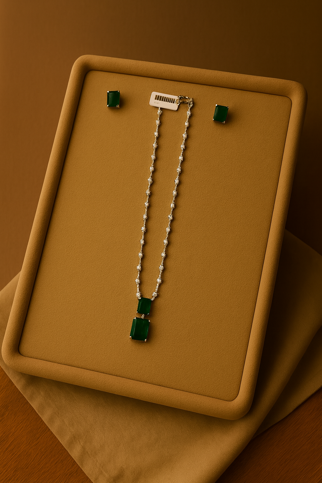 Emerald Royale Necklace Set