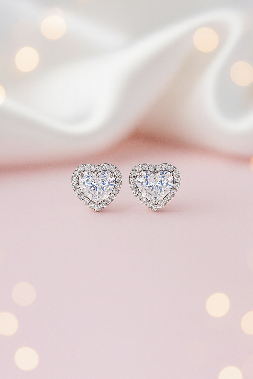 HeartGlow Halo Studs tops