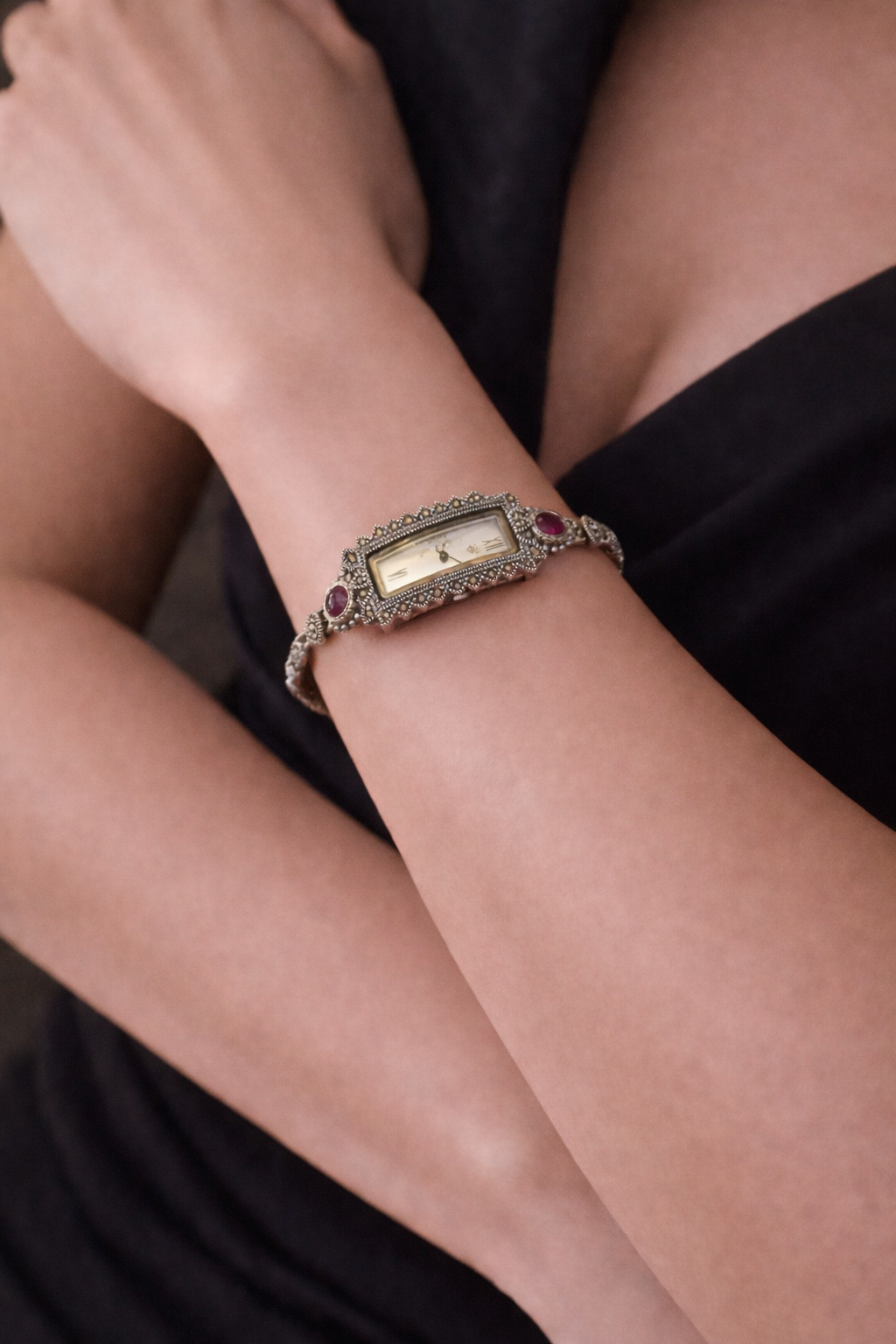 Antique Silver Ladies Watch