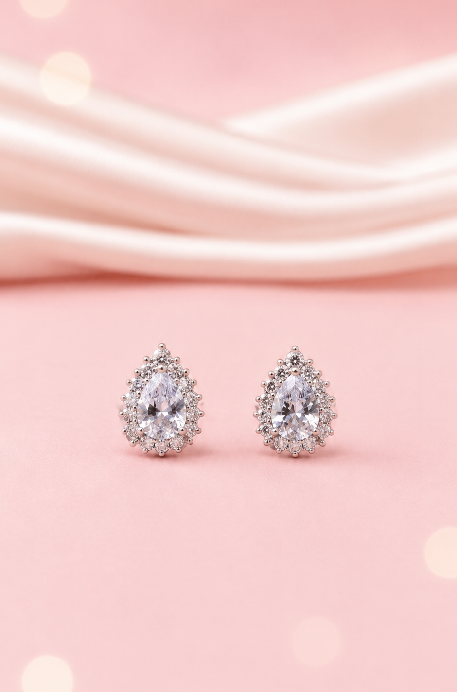 Crystal Bloom Silver Tops