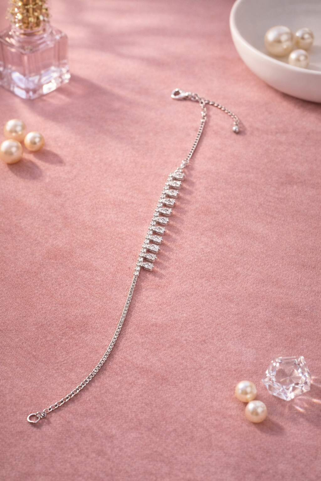 Crystal Line Grace Bracelet