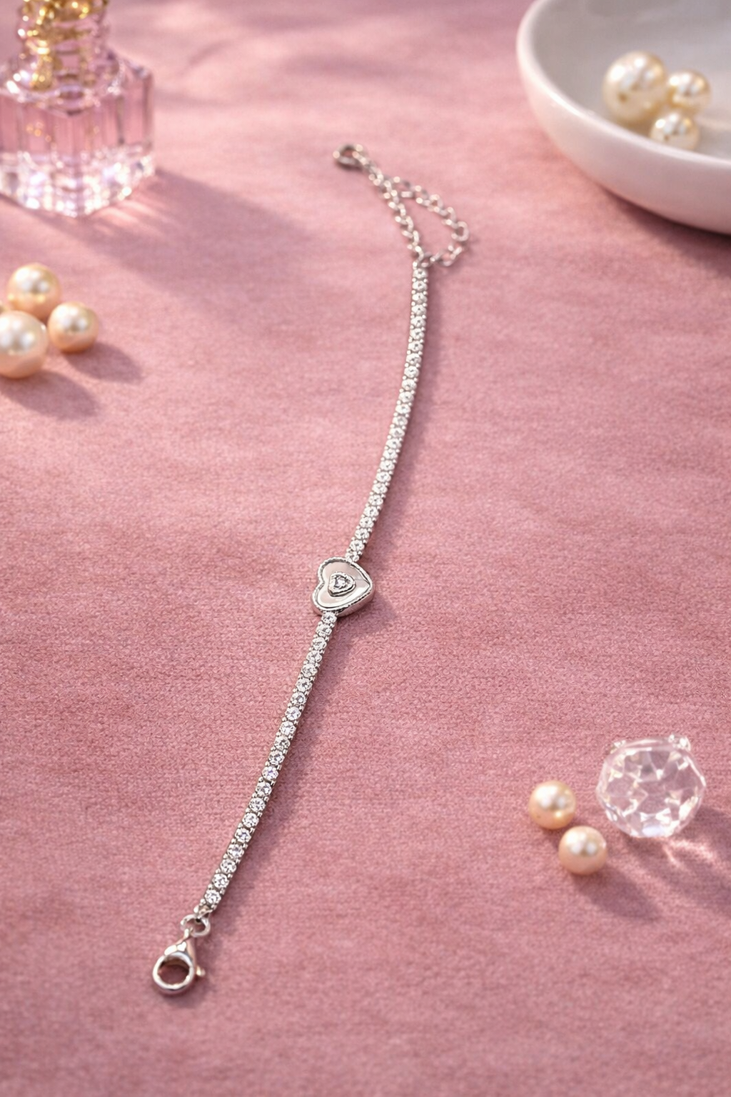 Heart of Grace 925 Silver Bracelet