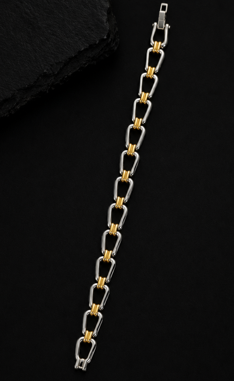 Dual Tone Drift Bracelet
