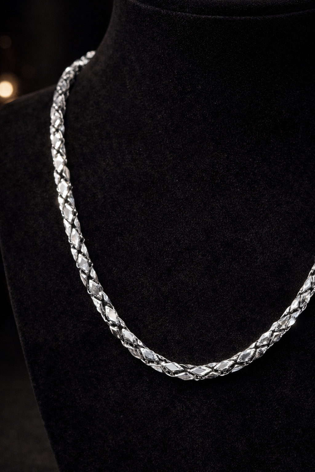 Royal Braided Sterling Chain
