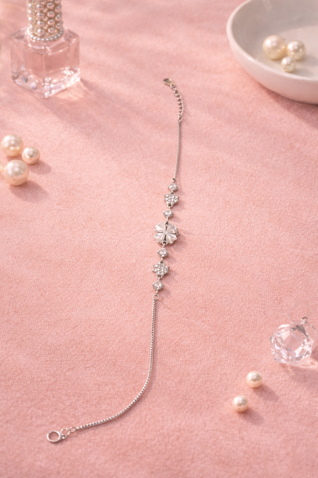 Floral Spark Elegance Bracelet