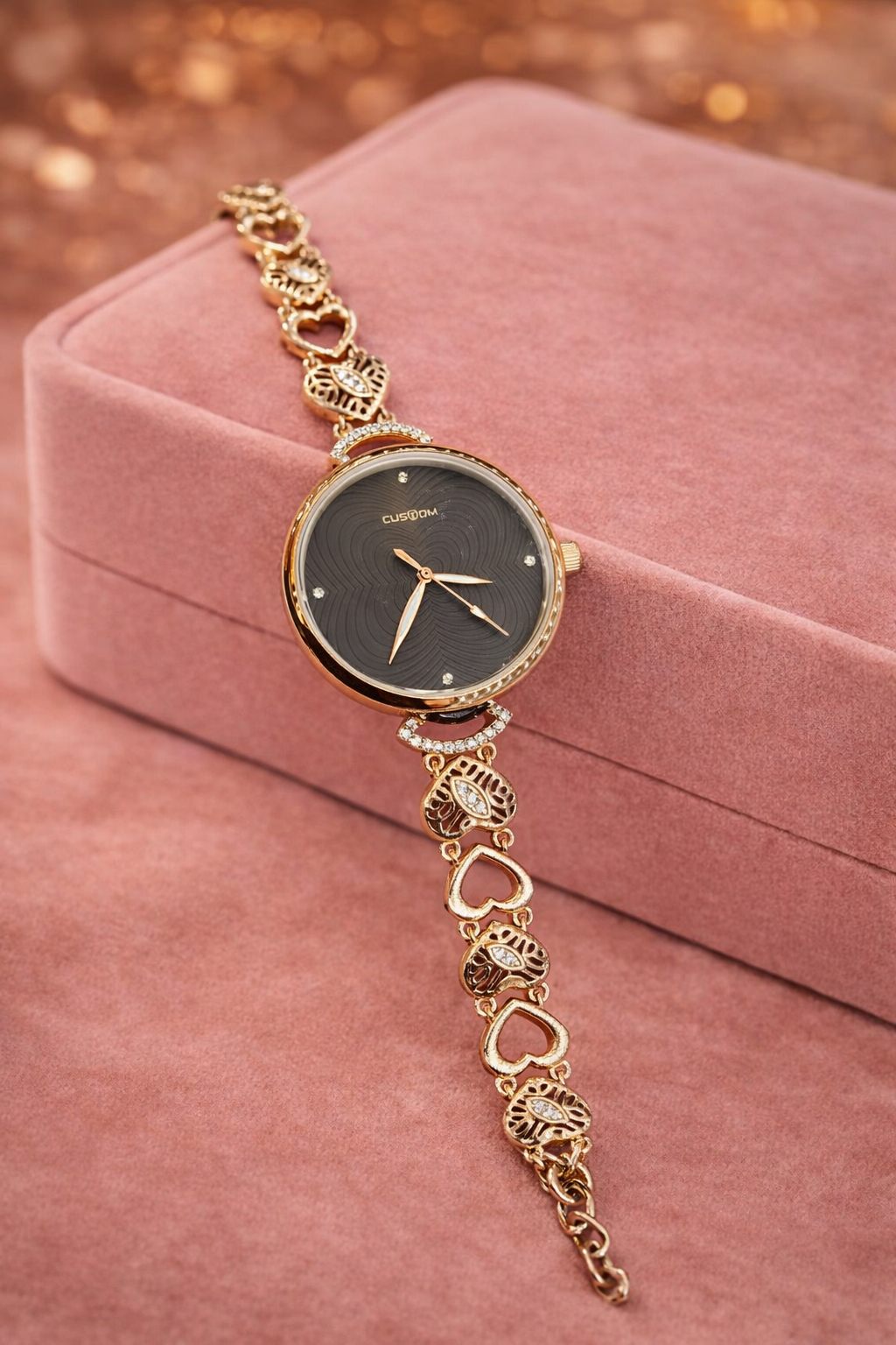 Rose Silver Bracelet Watch