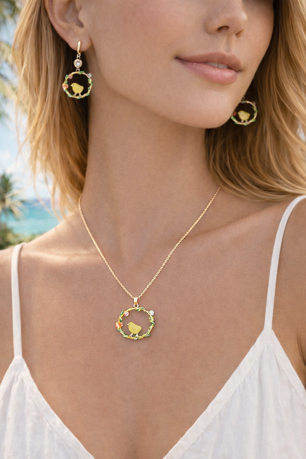 Rose Dream Pendant Set