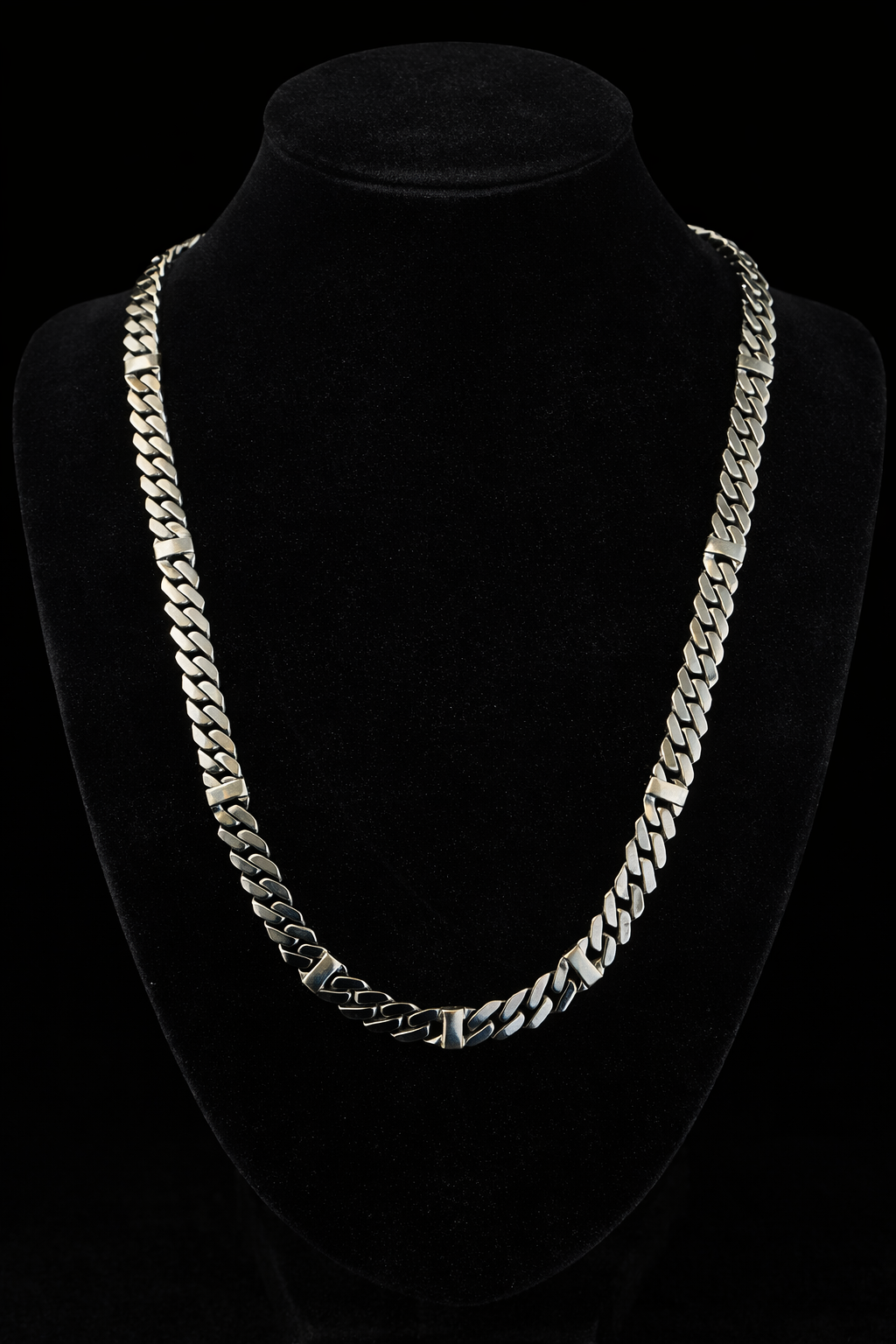 Silver Classic Caribbean Link Chain