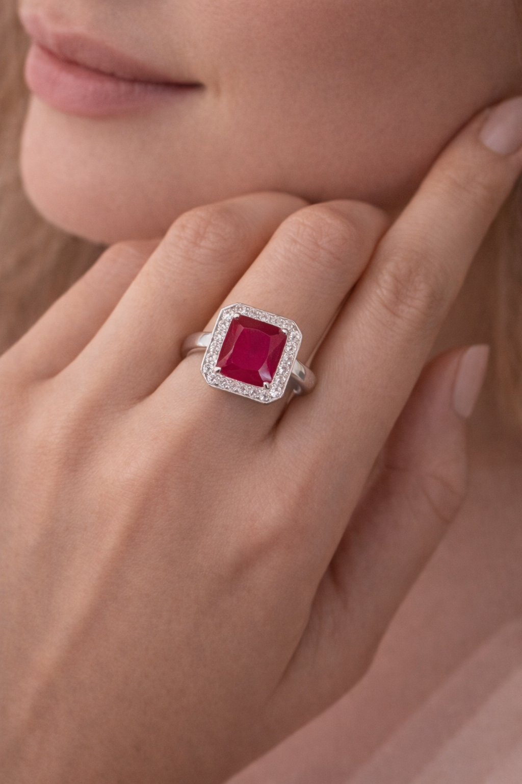 Ruby Glow Ring