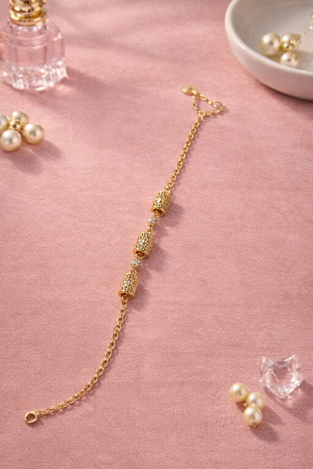 Royal Mesh Gold Bracelet