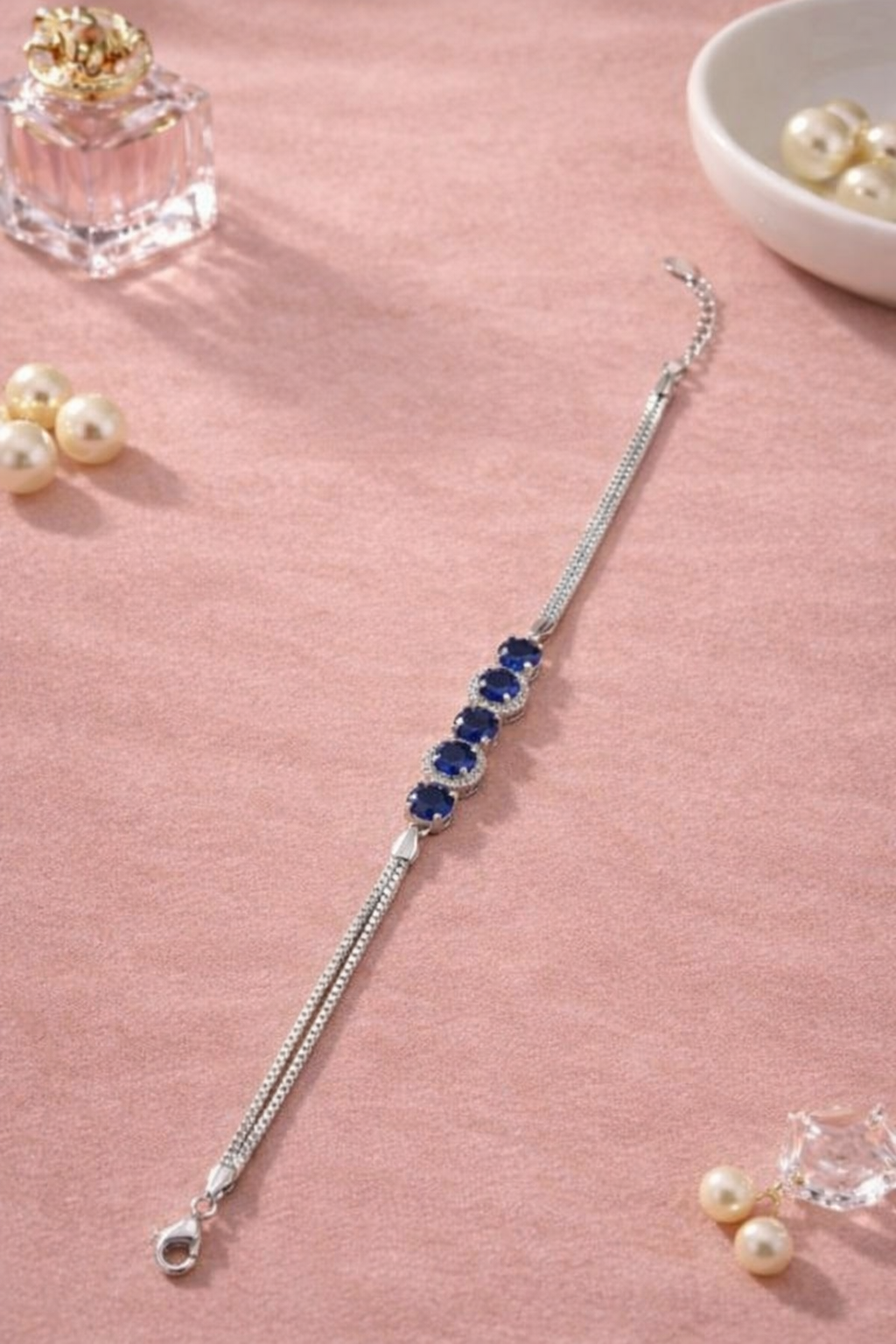 Eternal Blue Spark Bracelet
