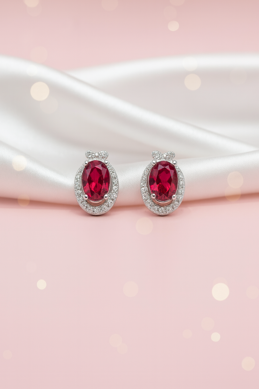 Red Crystal Crown Tops