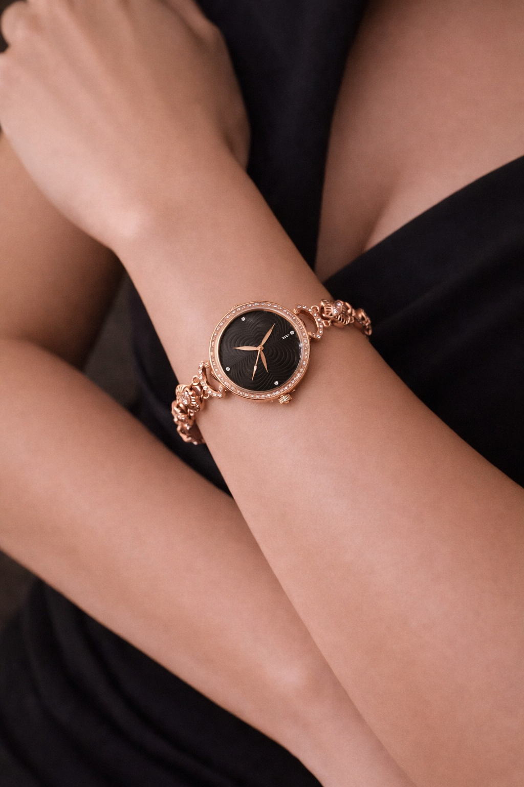 Rose Silver Bracelet Watch